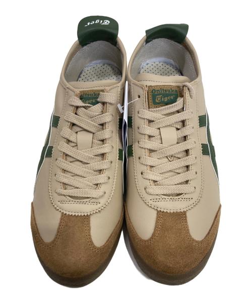 Onitsuka Tiger（オニツカタイガー）Onitsuka Tiger (オニツカタイガー) スニーカー ベージュ×オリーブ サイズ:27㎝ 未使用品の古着・服飾アイテム