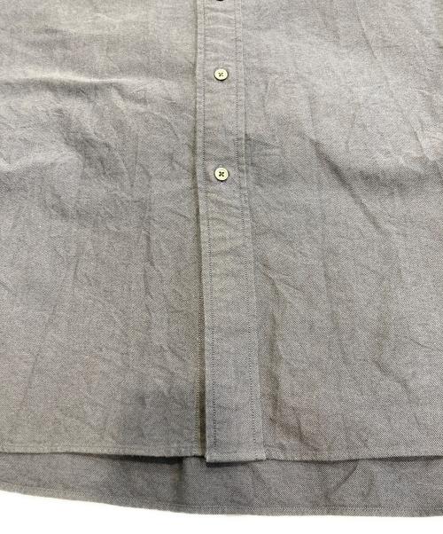 Graphpaper（グラフペーパー）Graphpaper (グラフペーパー) Oxford S/S Oversized Shirt グレー サイズ:Sの古着・服飾アイテム