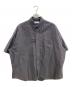 Graphpaper（グラフペーパー）の古着「Oxford S/S Oversized Shirt」｜グレー