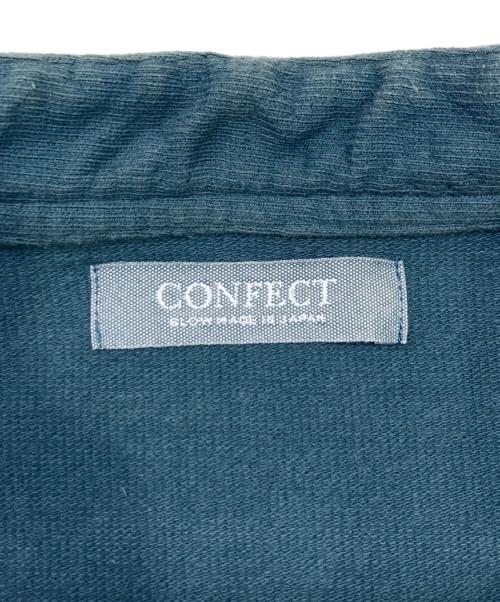 confect（コンフェクト）CONFECT (コンフェクト) スキッパーシャツ グリーン サイズ:4の古着・服飾アイテム