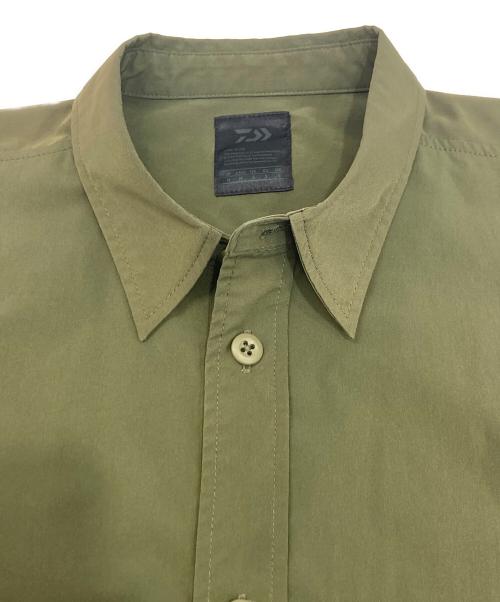 DAIWA PIER39（ダイワ ピア39）DAIWA PIER39 (ダイワ ピア39) TECH ANGLERS SHIRTS L/S カーキ サイズ:Mの古着・服飾アイテム