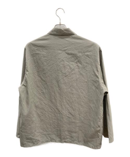 STILL BY HAND（スティルバイハンド）STILL BY HAND (スティルバイハンド) Garment-dye shirt jacket ベージュ サイズ:48の古着・服飾アイテム