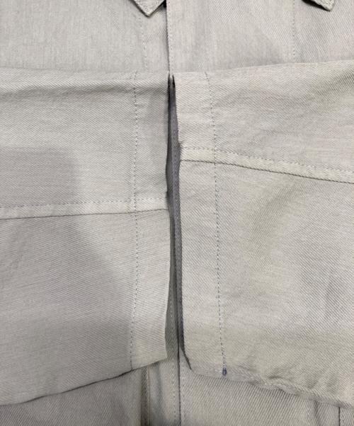 STILL BY HAND（スティルバイハンド）STILL BY HAND (スティルバイハンド) Garment-dye shirt jacket ベージュ サイズ:48の古着・服飾アイテム