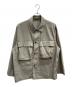 STILL BY HAND（スティルバイハンド）の古着「Garment-dye shirt jacket」｜ベージュ