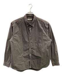 confect（コンフェクト）の古着「馬布レギュラーカラーシャツ」｜ブラウン