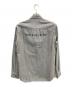 Hysteric Glamour (ヒステリックグラマー) THAT’S ALL RIGHT pt シャンブレー長袖ワークSH グレー サイズ:M：5000円