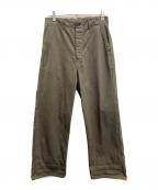 orSlowオアスロウ）の古着「ペインターパンツ」｜カーキ