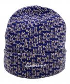 SUPREMEシュプリーム）の古着「ニット帽」｜ネイビー