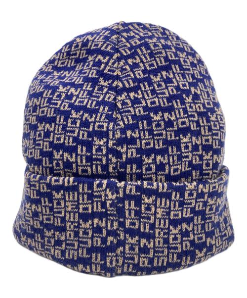 SUPREME（シュプリーム）SUPREME (シュプリーム) ニット帽 ネイビーの古着・服飾アイテム