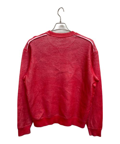 DSQUARED2（ディースクエアード）DSQUARED2 (ディースクエアード) ロゴスウェット レッド サイズ:Sの古着・服飾アイテム