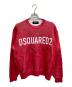 DSQUARED2（ディースクエアード）の古着「ロゴスウェット」｜レッド