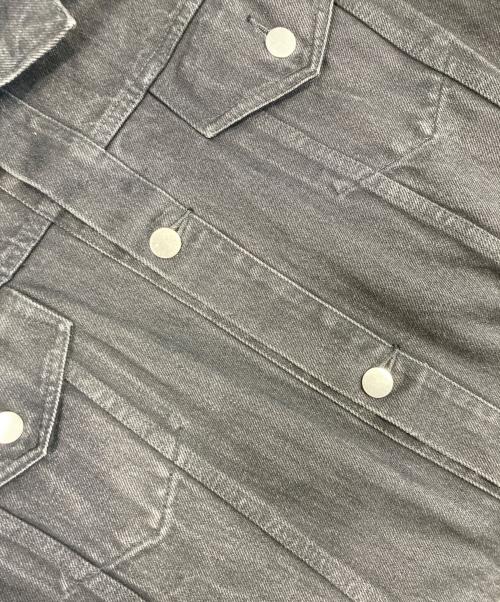 UNUSED（アンユーズド）UNUSED (アンユーズド) 13.5OZ DENIM OVERSIZED JACKET ブラック サイズ:2の古着・服飾アイテム