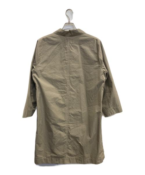 MHL（エムエイチエル）MHL (エムエイチエル) PROOFED COTTON POPLIN COAT ベージュ サイズ:2の古着・服飾アイテム