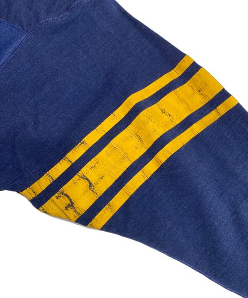 Hanes（ヘインズ）Hanes (ヘインズ) カットソー グリーン×イエロー [色] サイズ:Lの古着・服飾アイテム