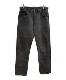 LEVI'S（リーバイス）の古着「後染めブラックデニムパンツ」｜ブラック