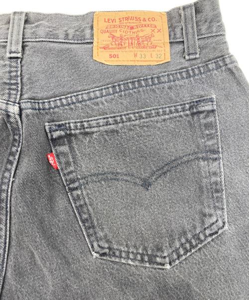 LEVI'S（リーバイス）LEVI'S (リーバイス) 後染めブラックデニムパンツ ブラック サイズ:W33の古着・服飾アイテム