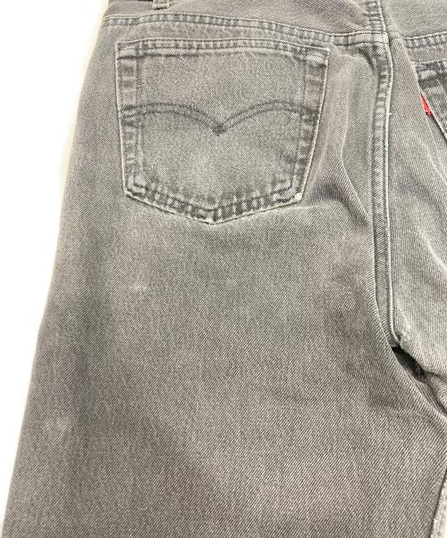 LEVI'S（リーバイス）LEVI'S (リーバイス) 後染めブラックデニムパンツ ブラック サイズ:W33の古着・服飾アイテム