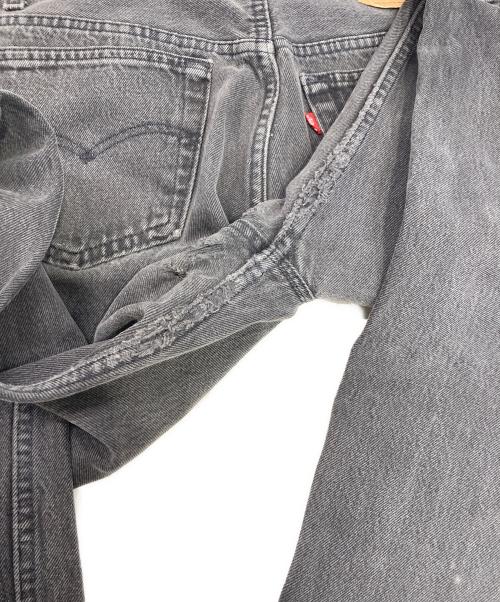 LEVI'S（リーバイス）LEVI'S (リーバイス) 後染めブラックデニムパンツ ブラック サイズ:W33の古着・服飾アイテム