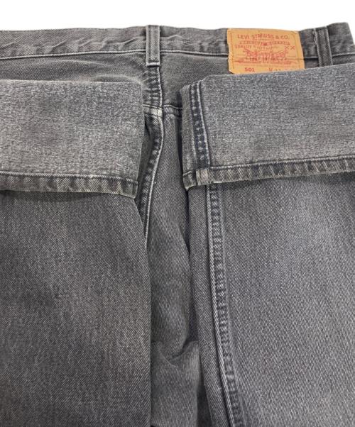 LEVI'S（リーバイス）LEVI'S (リーバイス) 後染めブラックデニムパンツ ブラック サイズ:W33の古着・服飾アイテム