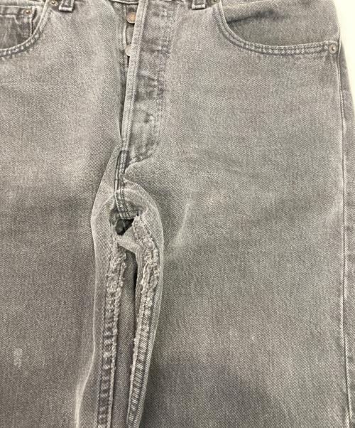 LEVI'S（リーバイス）LEVI'S (リーバイス) 後染めブラックデニムパンツ ブラック サイズ:W33の古着・服飾アイテム