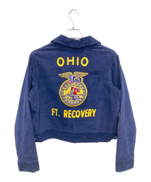 FFA（エフエフエー）FFA (エフエフエー) コーデュロイジャケット ネイビー サイズ:42の古着・服飾アイテム