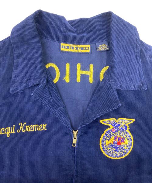 FFA（エフエフエー）FFA (エフエフエー) コーデュロイジャケット ネイビー サイズ:42の古着・服飾アイテム