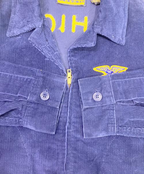 FFA（エフエフエー）FFA (エフエフエー) コーデュロイジャケット ネイビー サイズ:42の古着・服飾アイテム