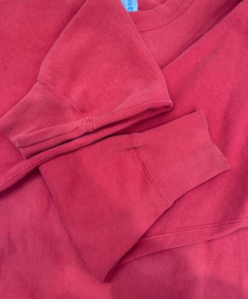 Champion REVERSE WEAVE（チャンピオン リバース ウィーブ）Champion REVERSE WEAVE (チャンピオン リバース ウィーブ) プリントスウェット レッド サイズ:Mの古着・服飾アイテム