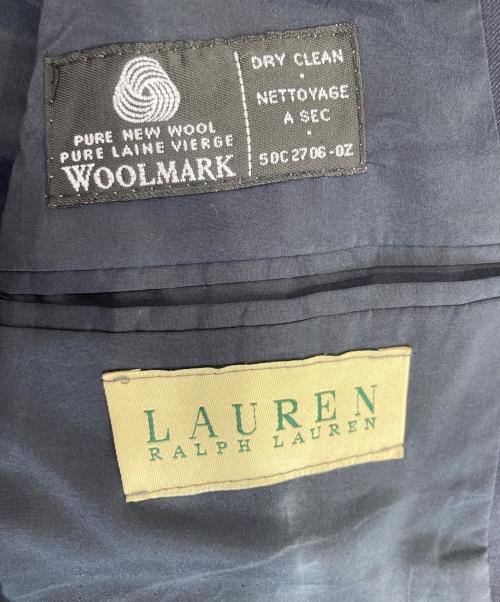 LAUREN RALPH LAUREN（ローレンラルフローレン）LAUREN RALPH LAUREN (ローレンラルフローレン) テーラードジャケット ネイビー サイズ:Mの古着・服飾アイテム