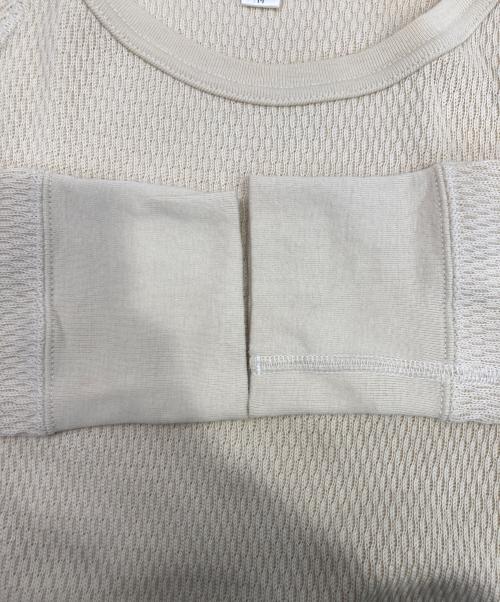 NUMBER (N)INE（ナンバーナイン）NUMBER (N)INE (ナンバーナイン) サーマルカットソー アイボリー サイズ:3の古着・服飾アイテム