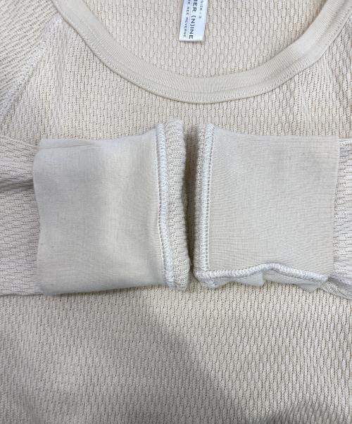 NUMBER (N)INE（ナンバーナイン）NUMBER (N)INE (ナンバーナイン) サーマルカットソー アイボリー サイズ:3の古着・服飾アイテム