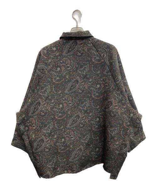 My Beautiful Landlet（マイビューティフルランドレット）My Beautiful Landlet (マイビューティフルランドレット) PAISLEY GOBELIN WEAVING RAGLAN OVERSIZE SHIRT マルチカラー サイズ:1の古着・服飾アイテム