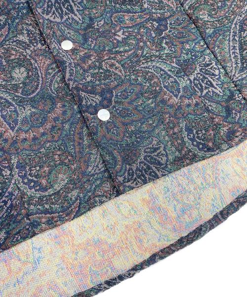 My Beautiful Landlet（マイビューティフルランドレット）My Beautiful Landlet (マイビューティフルランドレット) PAISLEY GOBELIN WEAVING RAGLAN OVERSIZE SHIRT マルチカラー サイズ:1の古着・服飾アイテム