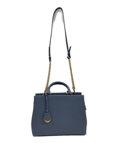 CHARLES & KEITH（チャールズアンドキース）CHARLES & KEITH (チャールズアンドキース) 2WAYバッグ ブルー 未使用品の古着・服飾アイテム
