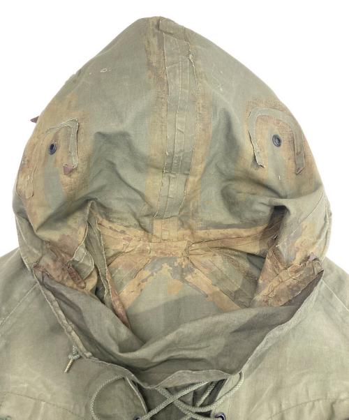 U'S NAVY（ユーエスネイビー）U'S NAVY (ユーエスネイビー) デッキレインパーカー カーキ サイズ:Sの古着・服飾アイテム