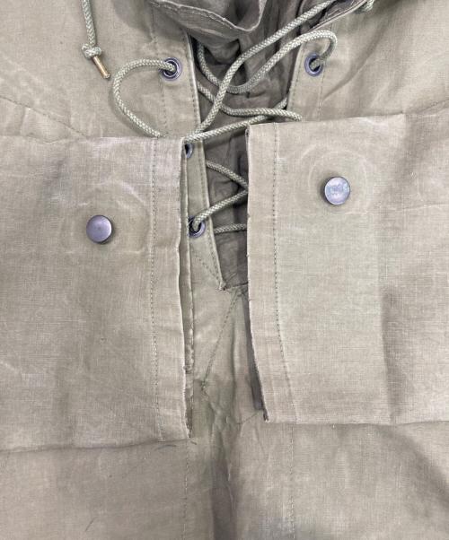 U'S NAVY（ユーエスネイビー）U'S NAVY (ユーエスネイビー) デッキレインパーカー カーキ サイズ:Sの古着・服飾アイテム