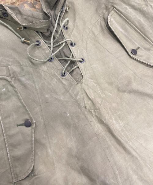 U'S NAVY（ユーエスネイビー）U'S NAVY (ユーエスネイビー) デッキレインパーカー カーキ サイズ:Sの古着・服飾アイテム