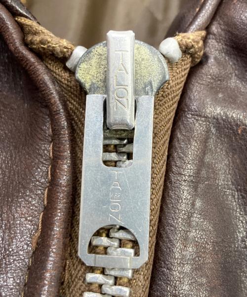 USED（ユーズド）USED (ユーズド) A-2レザージャケット ブラウン サイズ:不明の古着・服飾アイテム