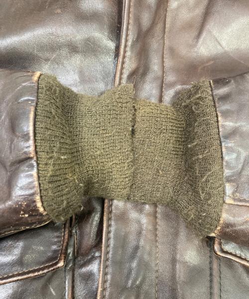USED（ユーズド）USED (ユーズド) A-2レザージャケット ブラウン サイズ:不明の古着・服飾アイテム