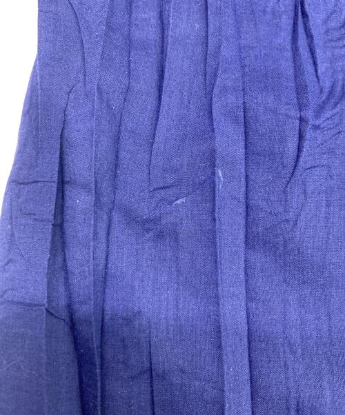 PLEATS PLEASE（プリーツプリーズ）PLEATS PLEASE (プリーツプリーズ) シアープリーツシャツ ネイビー サイズ:３の古着・服飾アイテム