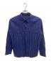 PLEATS PLEASE（プリーツプリーズ）の古着「シアープリーツシャツ」｜ネイビー
