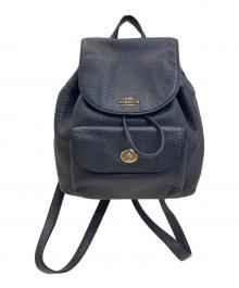 COACH（コーチ）の古着「リュック」｜ネイビー