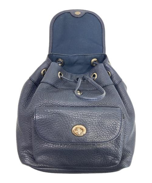 COACH（コーチ）COACH (コーチ) リュック ネイビーの古着・服飾アイテム