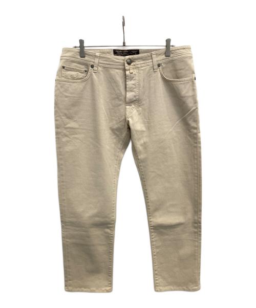 JACOB COHEN（ヤコブコーエン）JACOB COHEN (ヤコブコーエン) デニムパンツ ベージュ サイズ:W36の古着・服飾アイテム