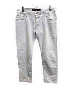 ）の古着「デニムパンツ」｜ホワイト