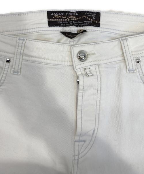 JACOB COHEN（ヤコブコーエン）JACOB COHEN (ヤコブコーエン) デニムパンツ ホワイト サイズ:W36の古着・服飾アイテム