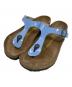 BIRKENSTOCK（ビルケンシュトック）の古着「トングサンダル」｜ベージュ×ブルー