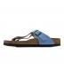 BIRKENSTOCK (ビルケンシュトック) トングサンダル ベージュ×ブルー サイズ:26cm：5000円
