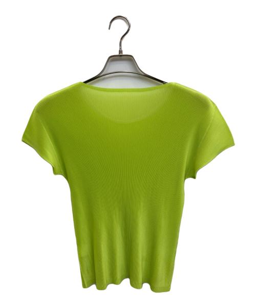 PLEATS PLEASE（プリーツプリーズ）PLEATS PLEASE (プリーツプリーズ) カットソー ライム サイズ:不明の古着・服飾アイテム