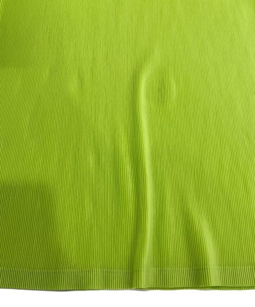 PLEATS PLEASE（プリーツプリーズ）PLEATS PLEASE (プリーツプリーズ) カットソー ライム サイズ:不明の古着・服飾アイテム